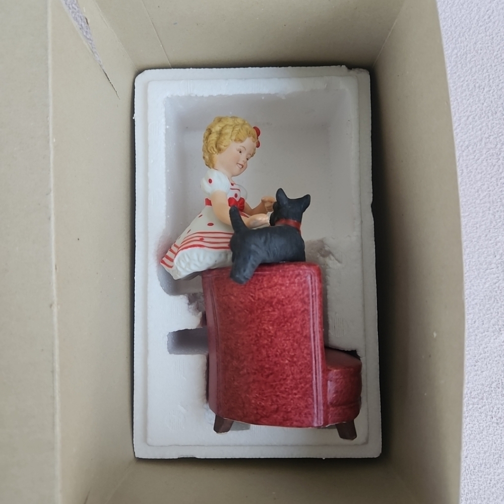 Shirley Temple Stand Up & Cheer Figurine Porcelain Nostalgia Collectible VTG - Picture 10 of 11